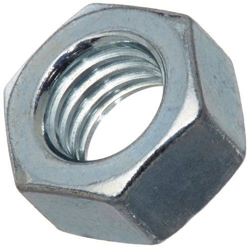 Small Parts Steel Hex Nut, Zinc Plated Finish, Class 8, JIS B1181, M10-1.25