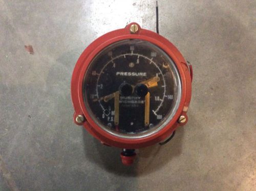 Murphy Pressure Gage OPL-F-160 160PSI