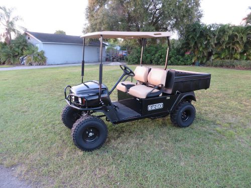 2013 ez go st 480 trail utility vehicle  dump body 16 hp briggs gas engine for sale