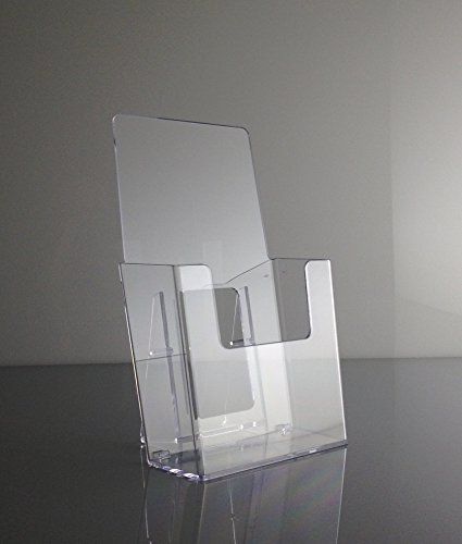 T&#039;z tagz brand 4&#034; wide acrylic literature brochure holder for sale