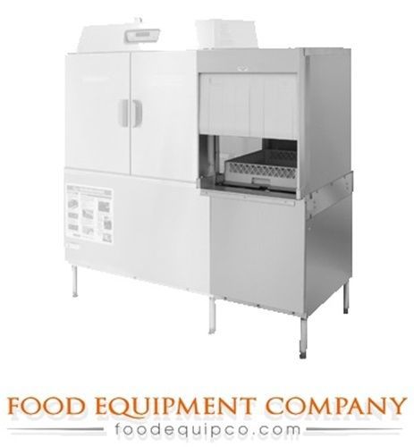 Hobart clcs76e+buildup conveyor dishwasher single tank with a corner scrapper for sale