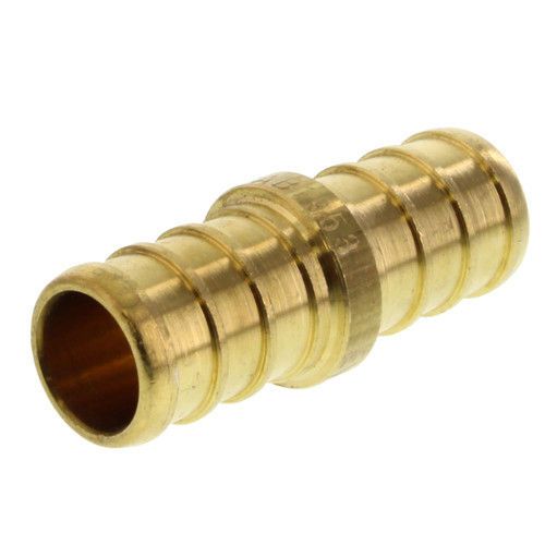 1/2&#034; PEX Coupling - Brass Crimp Fitting