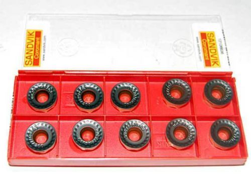 10 Pcs. Sandvik CoroMill 200 RCKT 13 04 00-PH Milling Inserts-Stainless Casting