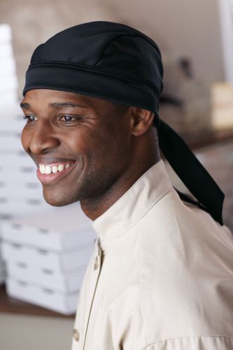 Uncommon Threads Chef Kool Scull Cap - Black &amp; White