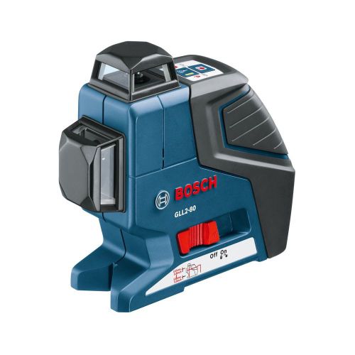 Bosch GLL 2-80 Dual Plane Leveling Laser with BM1 Positioning Device