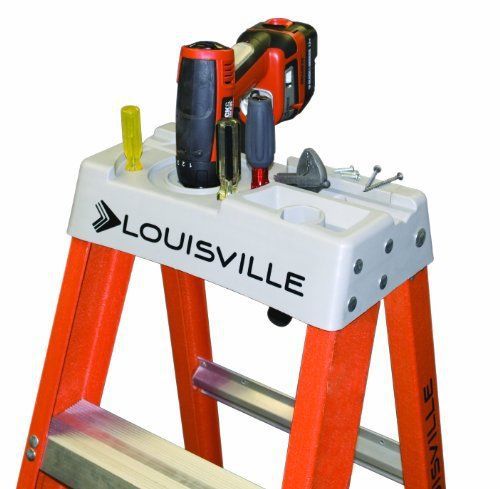 NEW Louisville Ladder Duty Rating Fiberglass Ladder 6 Feet