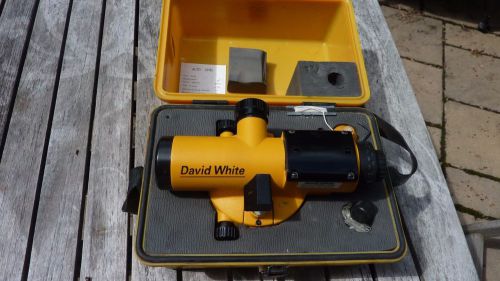 David White Automatic Level AL8-22 Model 8883