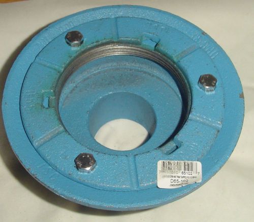 NEW~ Floor/Shower/Cleanout #D65-102 2&#034; Drain Body &#034;Code Blue&#034; No-Hub