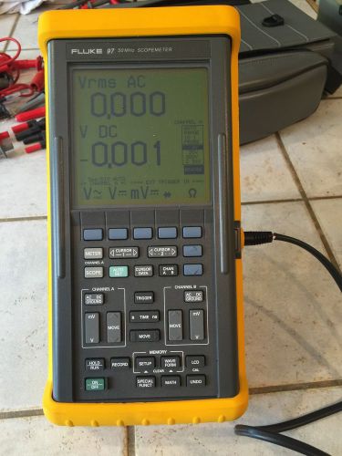 Fluke 97 Digital 50 MHz Oscilloscope Scope Meter Dual Channel Digital Multimeter