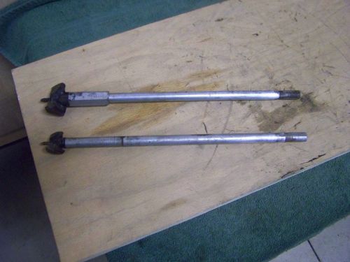 Lot of 2 Planetor Wood Boring Self Feeding Drill Bit w/ 12&#034; Shanks-1 1/8&#034; 1 3/4&#034;