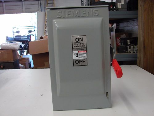 Siemens HF362R Heavy Duty Safety Switch Rainproof NEMA 3R