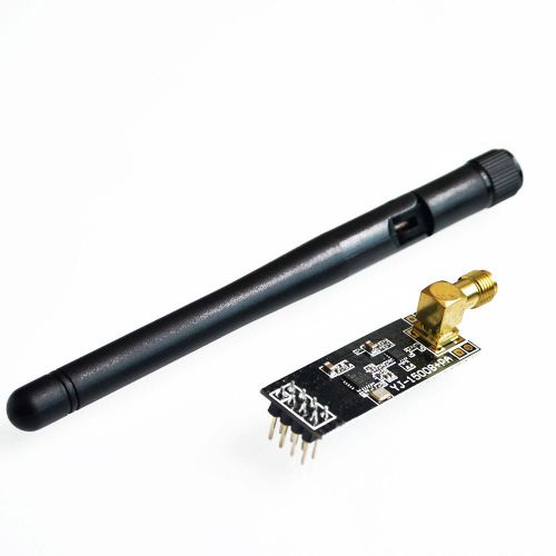 NRF24L01 + PA + LNA Wireless Module w/ Antenna - Black (3.0~3.6V)