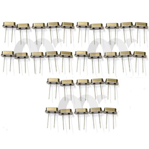 30 Pcs 6.000Mhz 6Mhz Crystal Oscillator HC-49S Low Profile