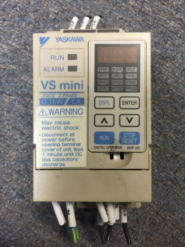 Yaskawa VS Mini 200V 3 Phase Inverter 0.1kW Unit