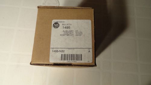 Allen Bradley 1495-N22, Ser A Alum Contact Adapter Kit NEW