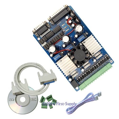 3 Axis TB6560 Stepper Motor Driver Board Controller +CD