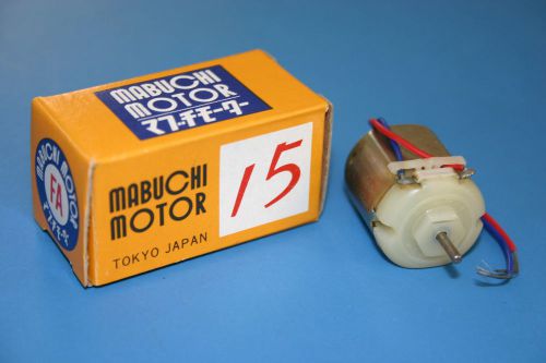 Mabuchi motor FA 15  Brand New Japan Vintage motor