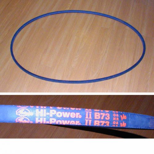 New* gates b-73 hi power ii v-belt b73 for sale