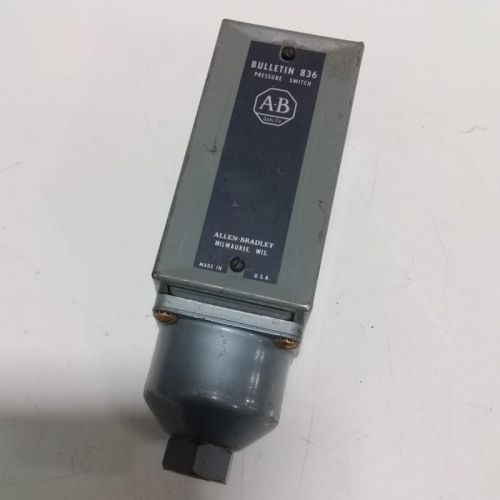 ALLEN BRADLEY PRESSURE SWITCH 836-C2