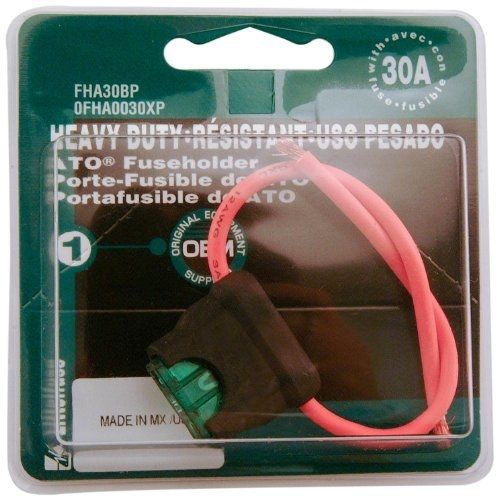 Littelfuse 0FHA0030XP ACS ATO HD Carded Inline Fuse Holder with 30 Amp Fuse