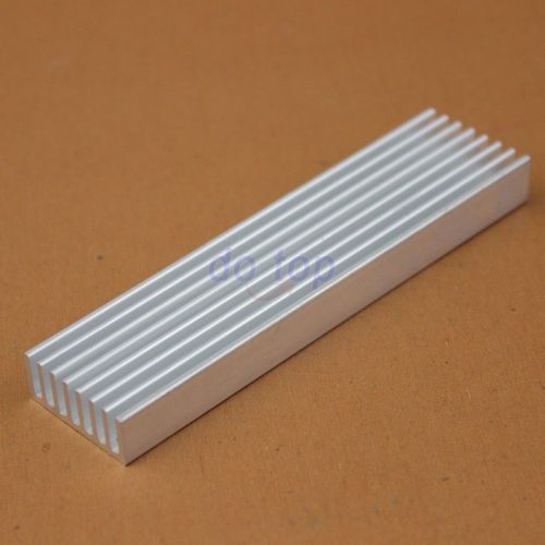 1pcs 100x25x10mm Aluminum Heatsink Radiator Heat Sink for Rlectronic Chip LED IC