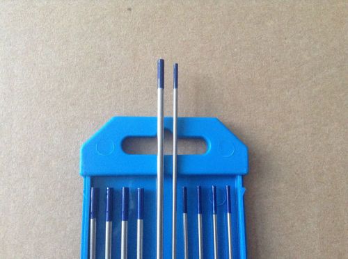 10 PCS .040&#034;&amp;1/16&#034;* 7&#034;, WY20, SKY BLUE 2% Yttriated Tungsten TIG Electrodes