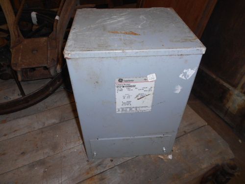 Ge transformer 9t21b1008g02, 7.5kva 1ph 480, 456, 432 x 120/240 for sale