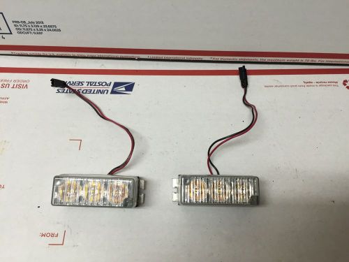 Whelen TIR3 Super LED Lights Pair 2 Wire With Connectors