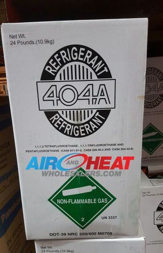 R 404a r-404a r404 refrigerant 404a 24lbs cylinder tank *new* *sealed* for sale