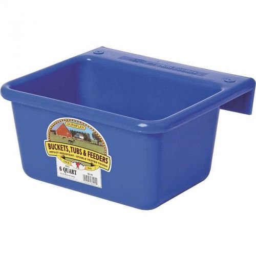 6 Qt Plastic Blue Mini Feeder MILLER MFG CO Feeders and Waterers MF6BLUE