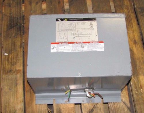 SQUARE D 6T5F 6 KVA 6KVA H.V.: 480 DELTA L.V.: 240 DELTA TRANSFORMER