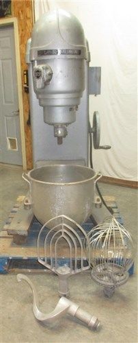 CC-60 Blakeslee Commercial Mixer Attachments Paddle Hook Bowl 60 Quart