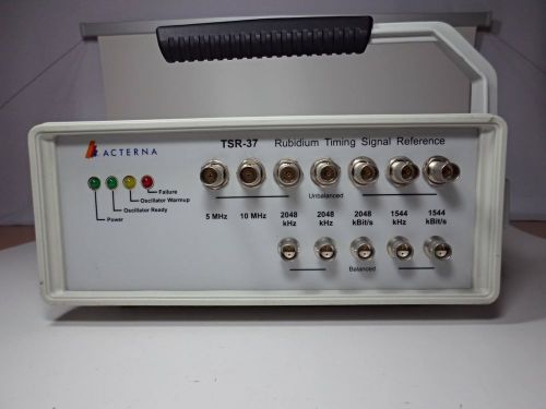 *Tested* Acterna TSR-37 Rubidium Timing Signal Reference, Free Shipping