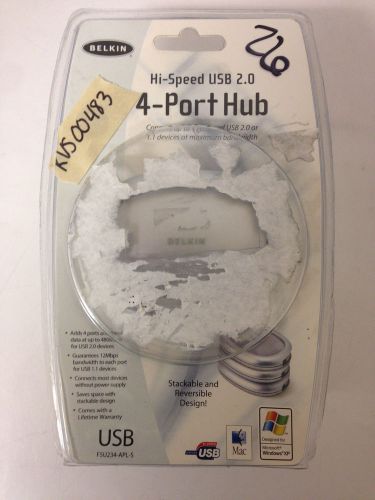 New Belkin Hi-Speed USB 4-Port Hub F5U234-APL-S