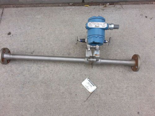 ROSEMOUNT 3051SFP Stainless Flow meter inline flanged USED NICE transmitter