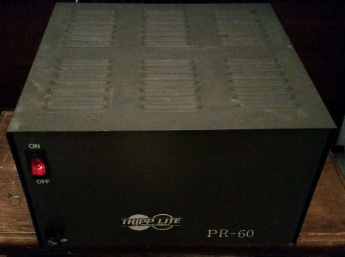 TRIPP LITE PR-60 DC POWER SUPPLY 120V A/C INPUT TO 13.8 DC 60 AMP OUTPUT