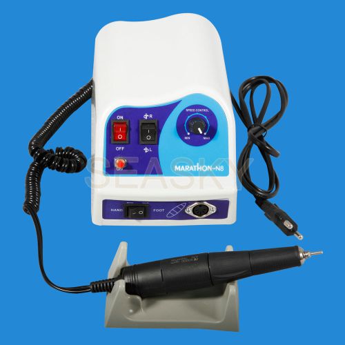 Dental marathon unit motor polisher polishing n8 &amp; 50k rpm handpiece micromotor for sale