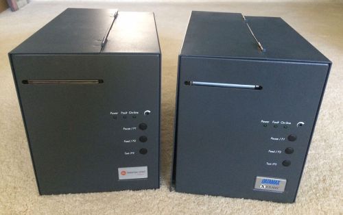 (2) DATAMAX TICKET THERMAL PRINTER PRINTERS DMX 3210  S CLASS - AS IS