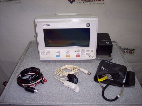 Datascope Passport EL Multiparameter Monitor SpO2, Temp, ECG, NIBP, CO2, Printer