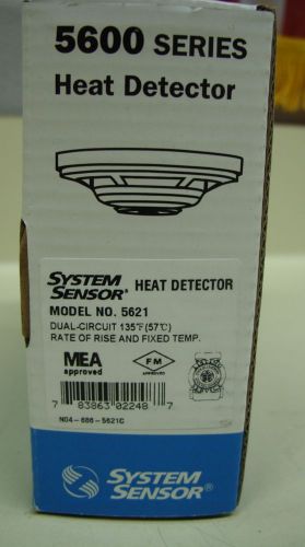 System sensor - 5600 series dual circuit heat detector - 5621 *new* for sale