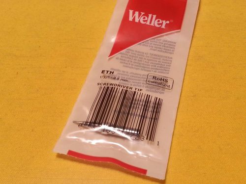 Weller Soldering Tip ETH Screwdriver Tip 1/32” for WES 50-51 &amp; EC1201