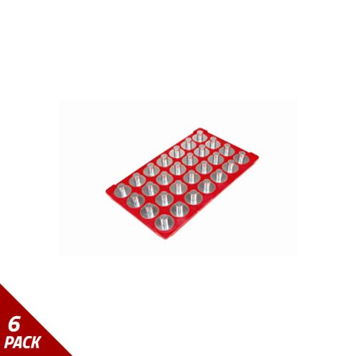 Magclip Original Socket Caddy Red 1/2&#034; [6 Pack]