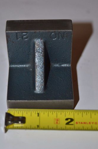 Machinist Precision Ground 2&#034; Angle Block USA Tool &amp; Die Maker #21