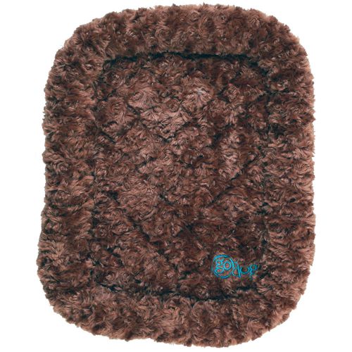 &#034;GoDog Bedzzz Shag Plush Extra Small 18&#034;&#034;X13&#034;&#034;-Cocoa&#034;