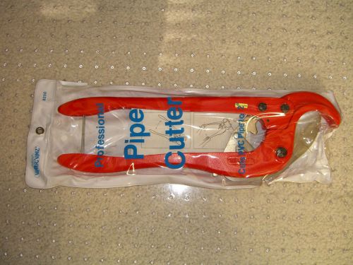 WATER WHIZ, ratcheting PVC cutter  2.5&#034;,  2-1/2&#034; NIB  # 8250