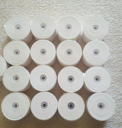 16 rolls vintage adding machine paper 2 1/4 inch wide