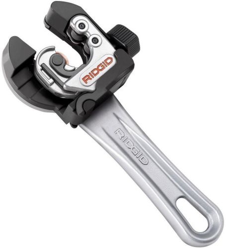 Ridgid 2-in-1 Pipe Tubing Cutter Ratcheting Heavy Duty Wheel Blade Copper Tool