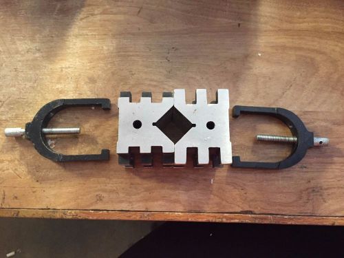 NEW 2 3/8&#034; X 2 3/8&#034; X 2&#034; MULTI-USE V-BLOCK AND CLAMP SET