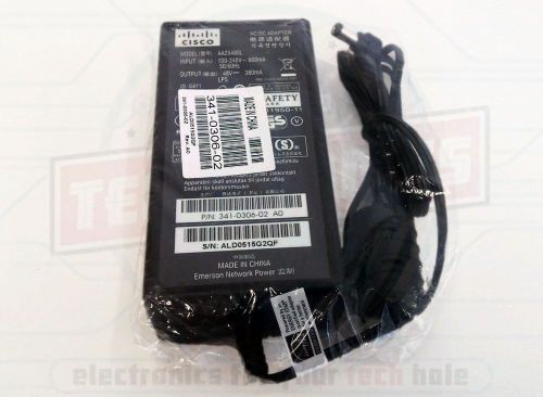 Cisco AC Adapter AA25480L P/N 341-0306-02 48V 380mA *NEW, SEALED FREE SHIP*