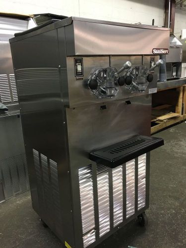 SANISERV A4241 TWIN SOFT SERVE ICE CREAM MACHINE - 1P - WARRANTY